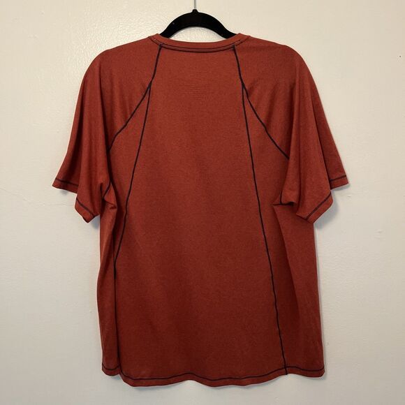 Men's L.L.Bean Quick-Dry Trail Tee Short-Sleeve, Burnt Orange- XL Reg - Picture 8 of 10